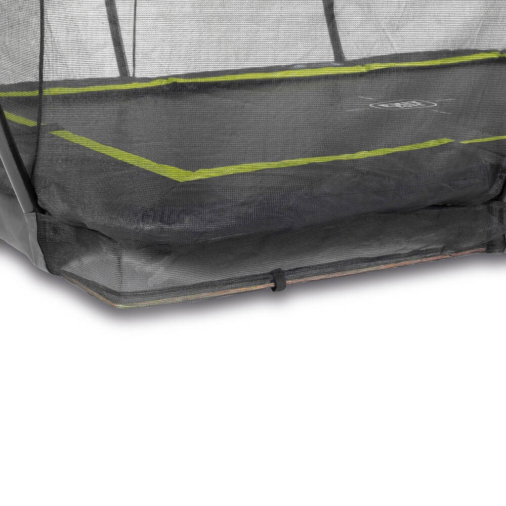 Exit Silhouette - Inground trampoline - Zwart - 244x366 cm
