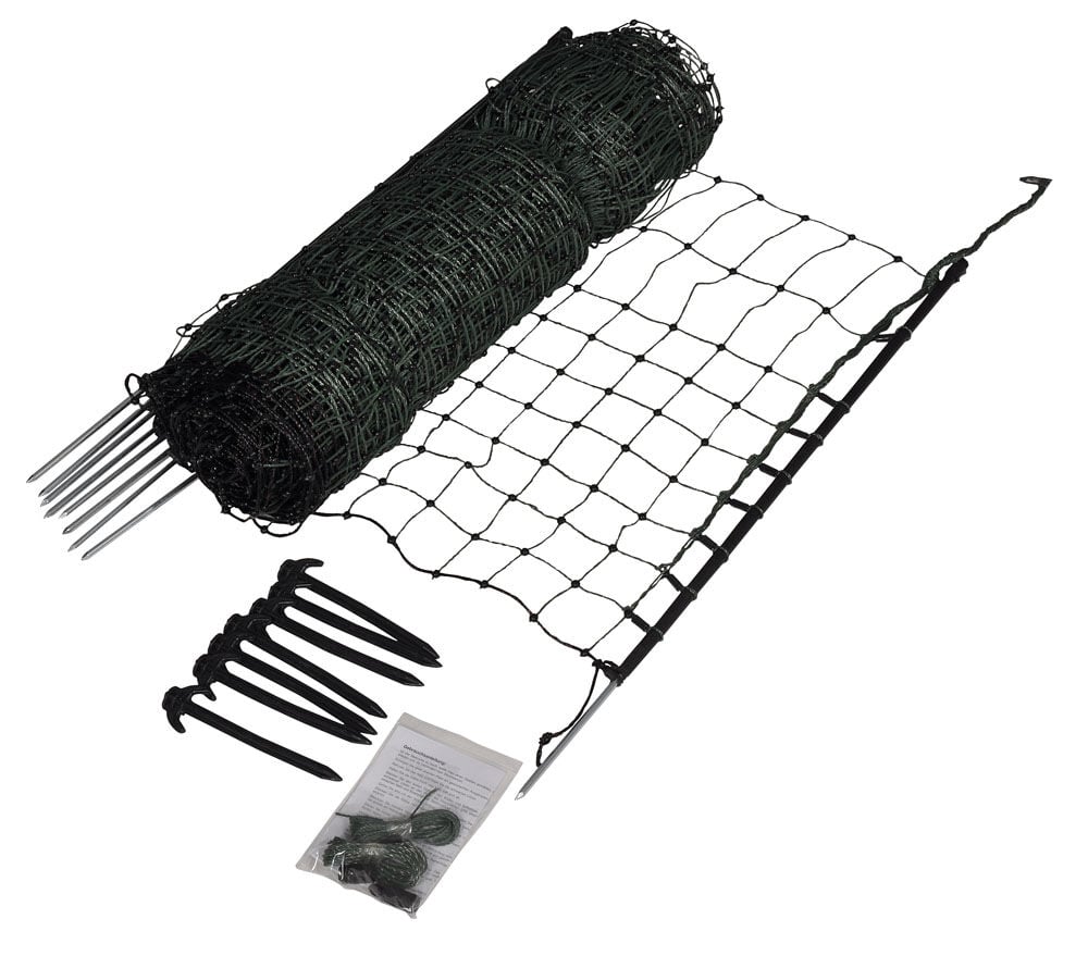 Gallagher Hobbynet - Afrasteringsnetten - 65 cm - 25 Meter - Groen - 90 cm - 2500 cm Gallagher Hobbynet - Afrasteringsnetten - 65 cm - 25 Meter - Groen - 90 cm - 2500 cm