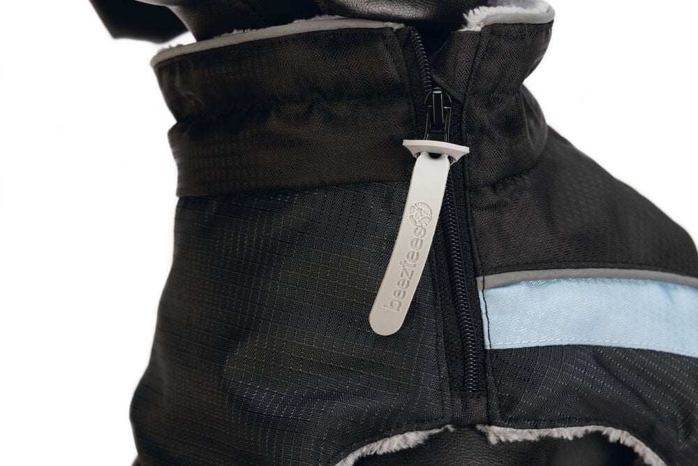 Beeztees Saby - Hondenjas - blauw/zwart - XS