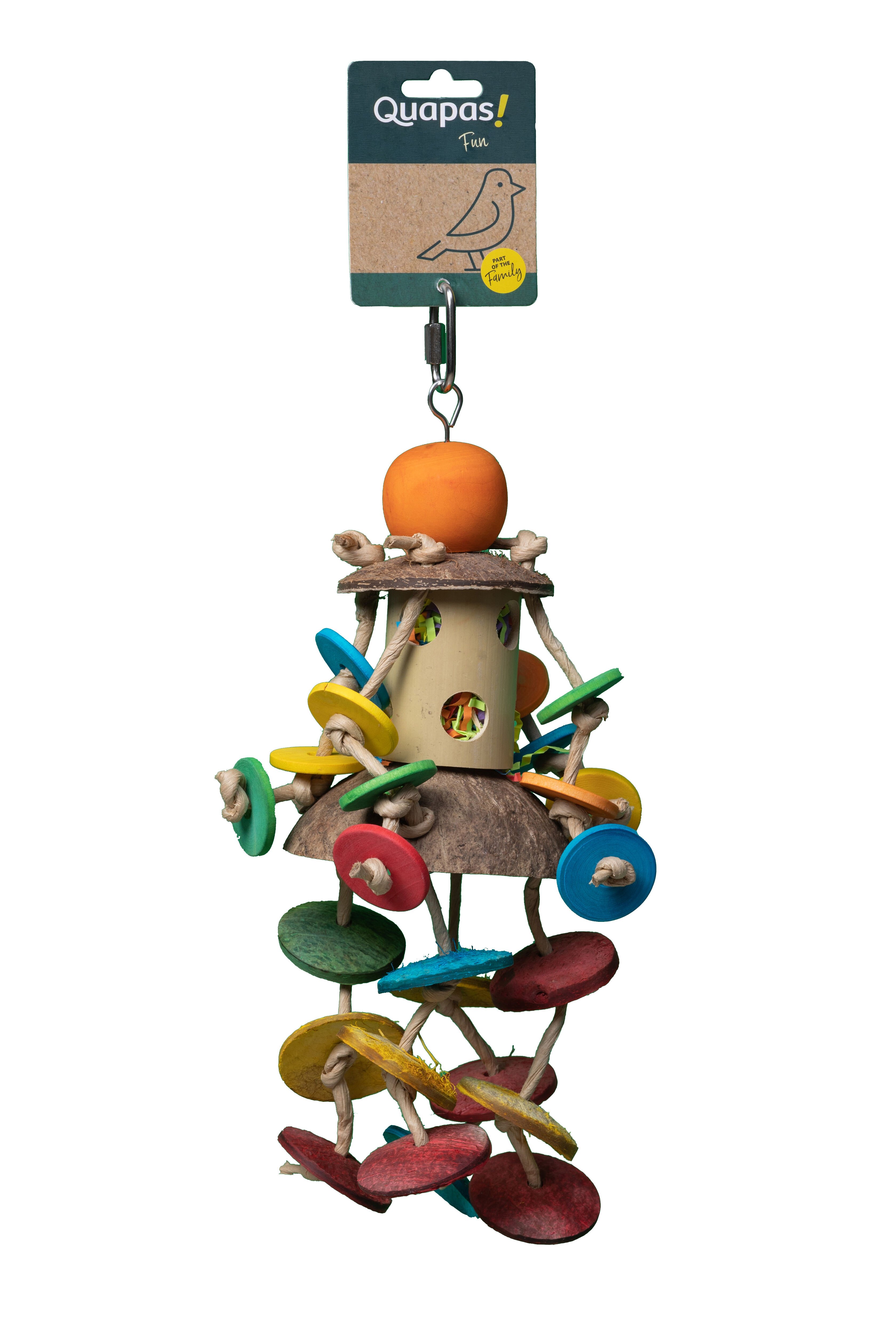 Quapas! Kleur speeltje - Vogelspeelgoed Quapas! Kleur speeltje - Vogelspeelgoed