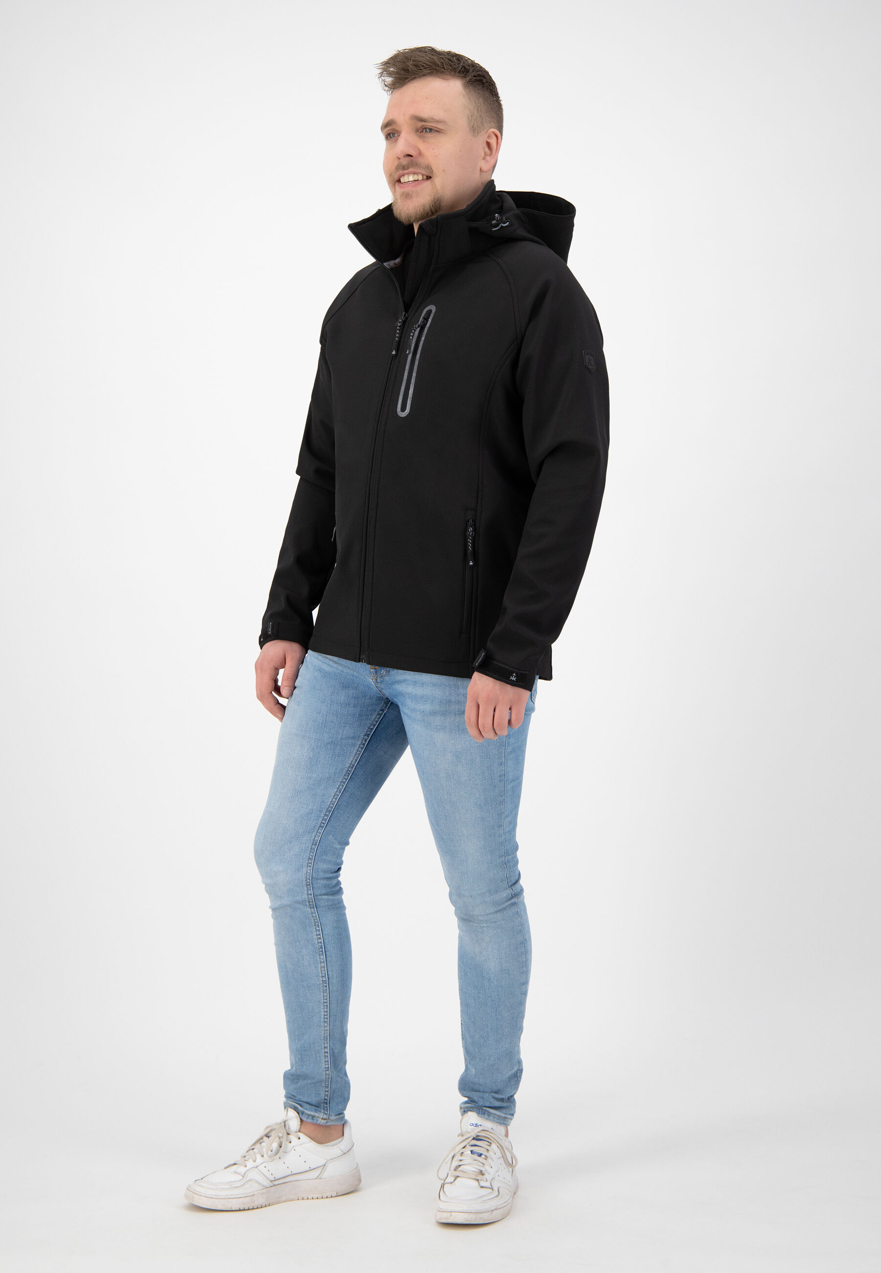 Kjelvik Kevan - Softshell jas - Zwart - XS Kjelvik Kevan - Softshell jas - Zwart - XS