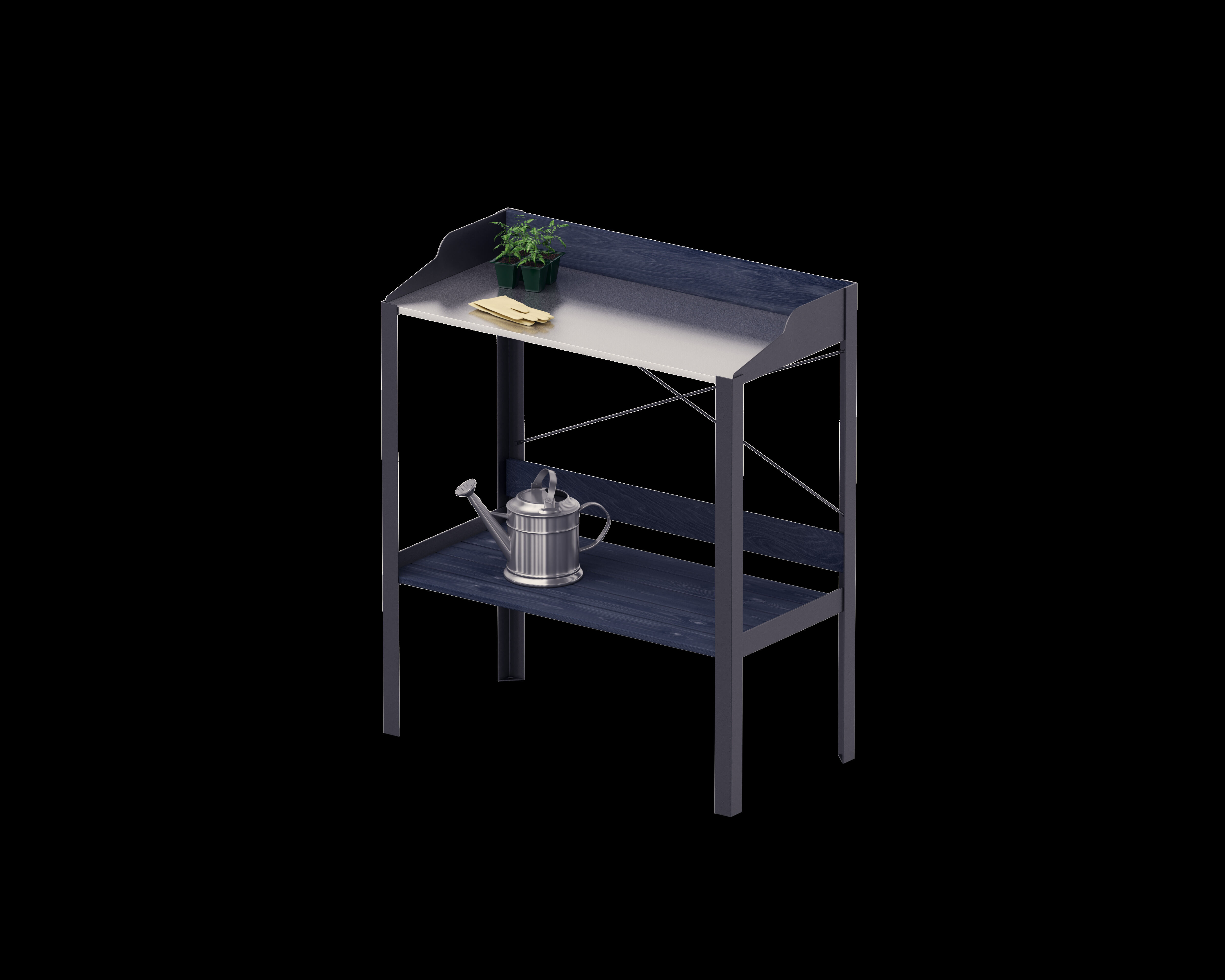 Upyard - Oppottafel - Zwart