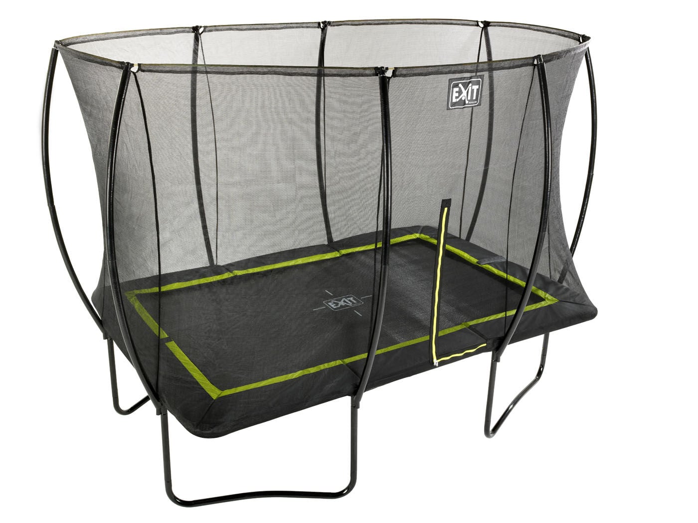 EXIT Silhouette - Trampoline - Zwart - 6x244x400 cm