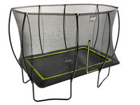 EXIT Silhouette - Trampoline - Zwart - 6x244x400 cm