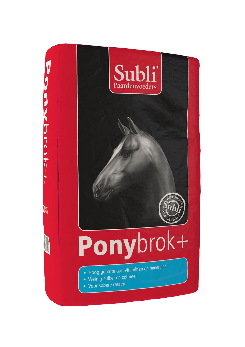 Subli Ponybrok+ - Basisvoeding - 20 Kilogram - Zak