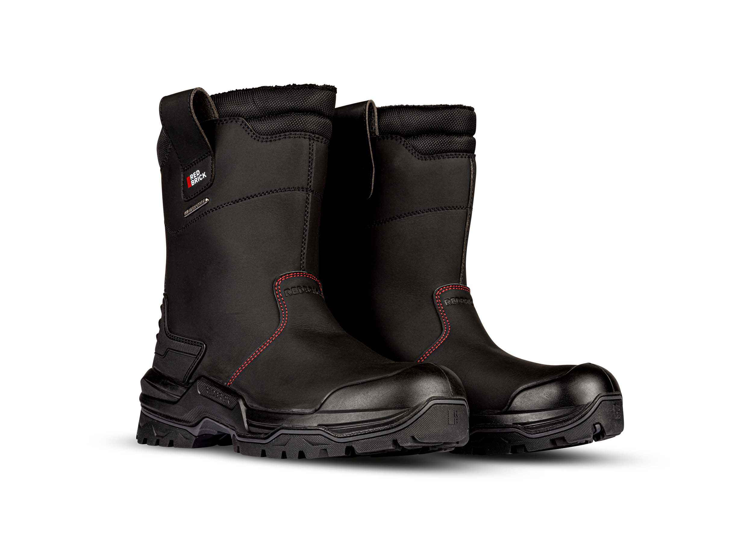Redbrick Pulse Wol - Werklaarzen - Zwart - 41