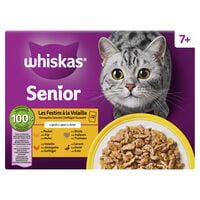 Whiskas Senior - Kattenvoer - 12x85 gram - 1020 Gram