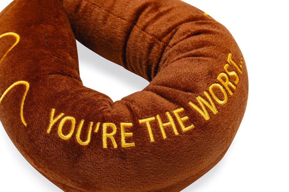 Beeztees Speelworst met flostouw - Hondenspeelgoed - Bruin - 7x7x60 cm