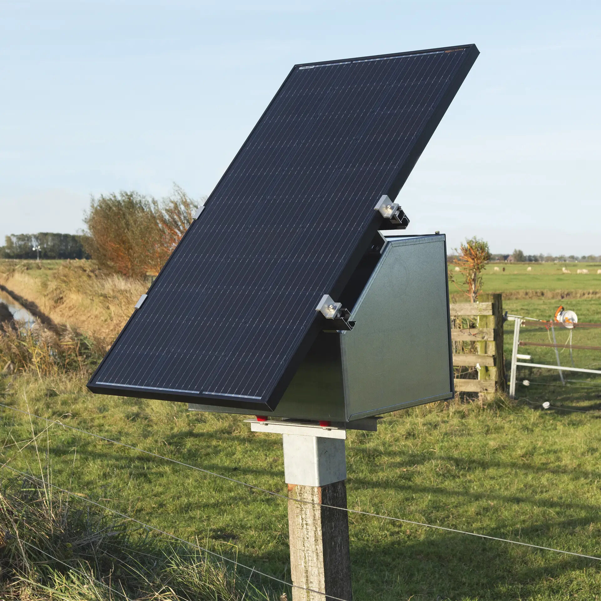 GallagherMBS1000i solarbox inbraakwerend - Solar Schrikdraadapparaat - 28.5 cm - 37 cm