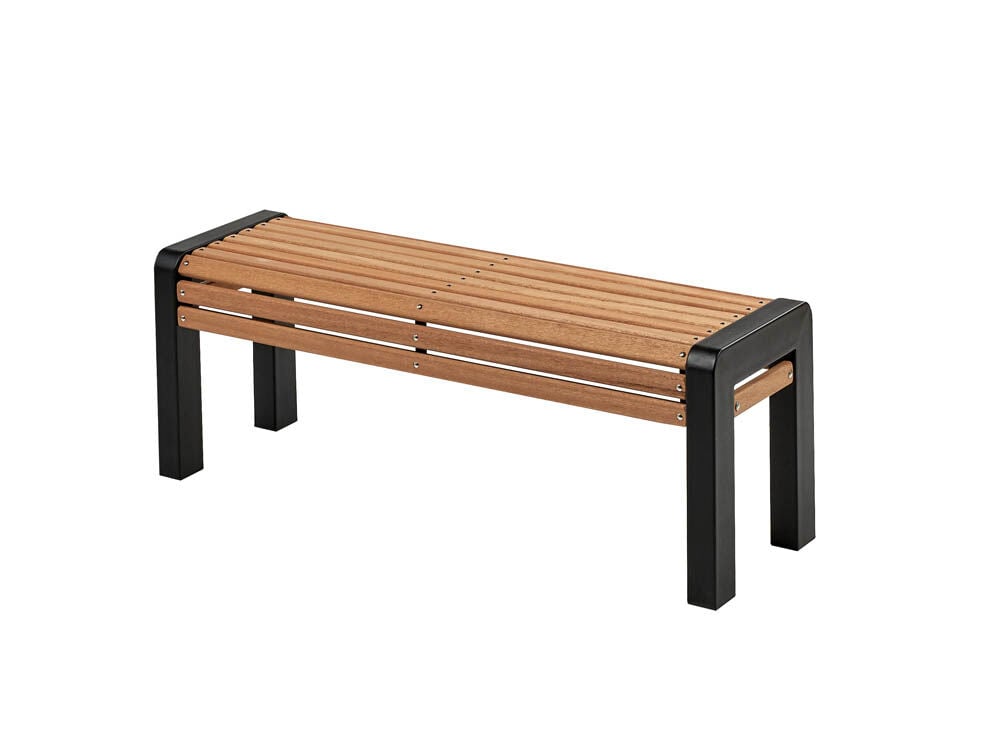Talen Buitenmeubelen Echt - Tuinbank - Bruin - 47x130x40 cm Talen Buitenmeubelen Echt - Tuinbank - Bruin - 47x130x40 cm