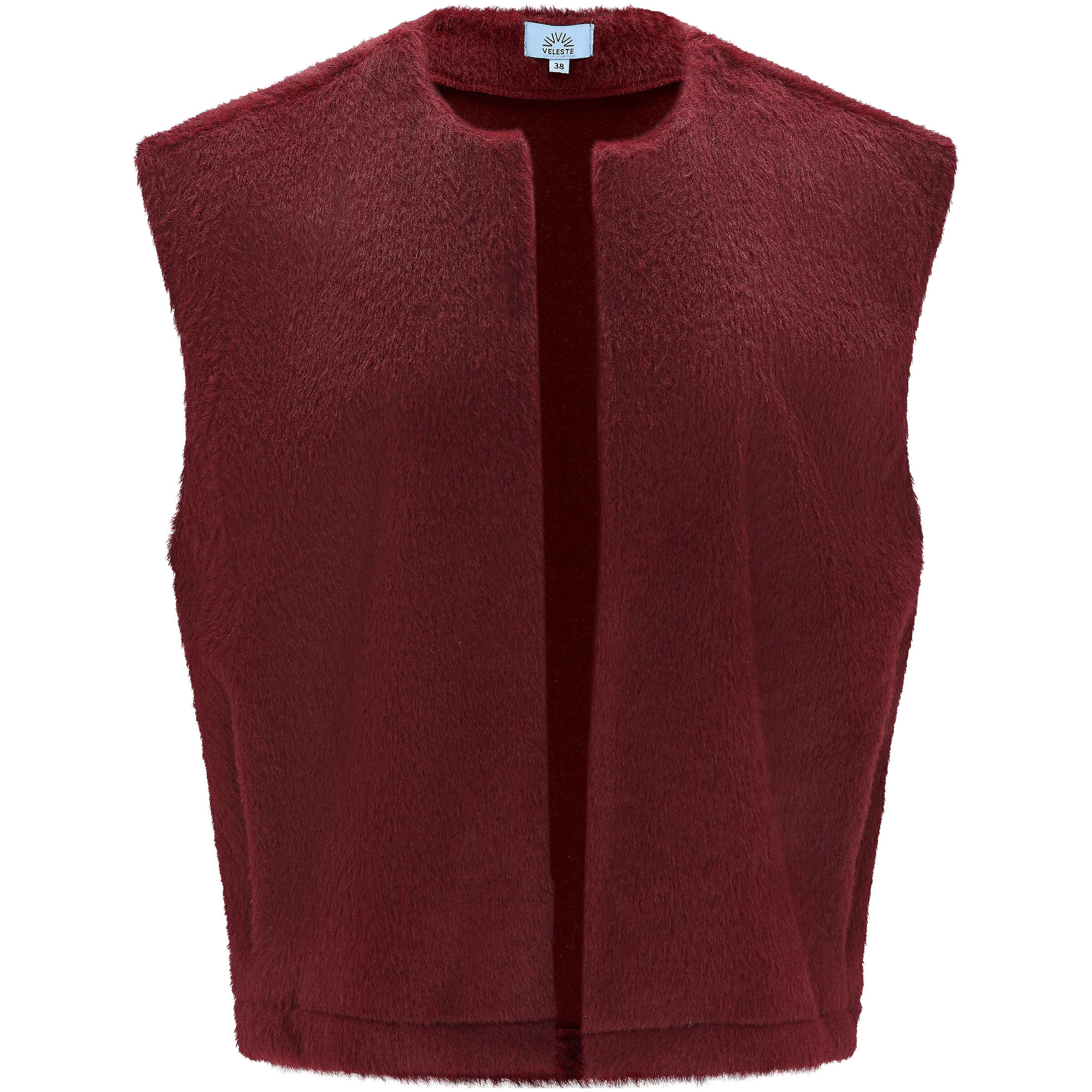 Veleste Ciana - Gilet - Bordeaux - 36
