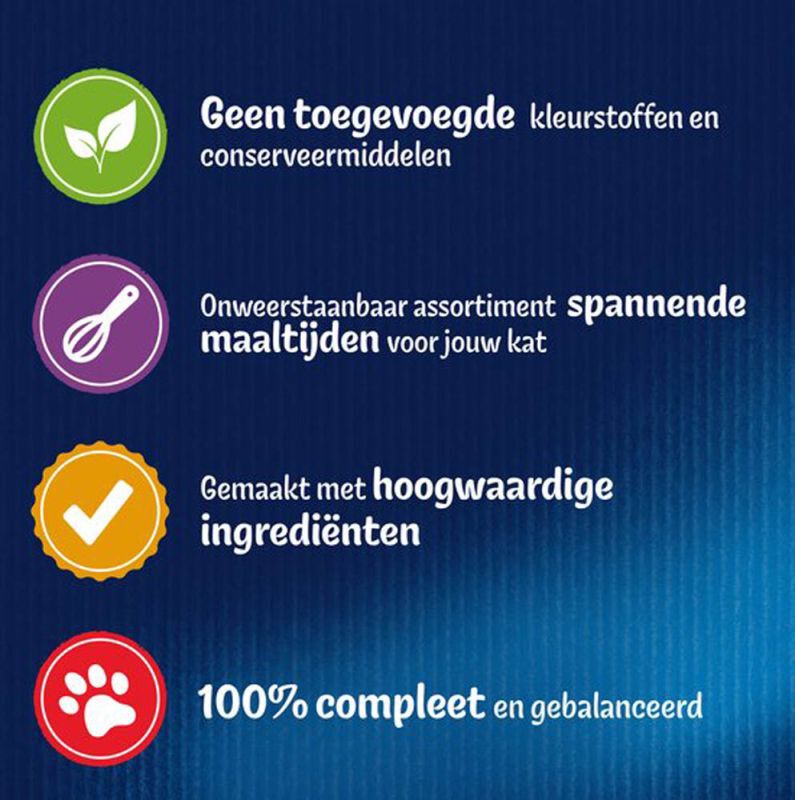 Felix Elke Dag Feest Mix Selectie in Gelei - Kattenvoer - 80x85 gram - 85 Gram - tonijn