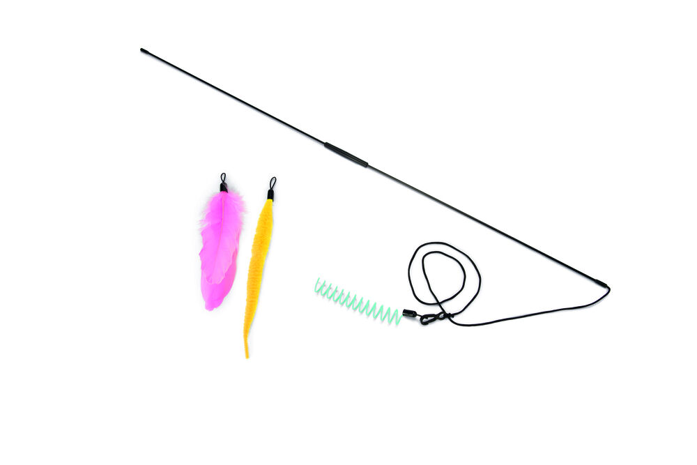 Beeztees Kattenhengel incl. 3 Speeltjes - Kattenspeeltje