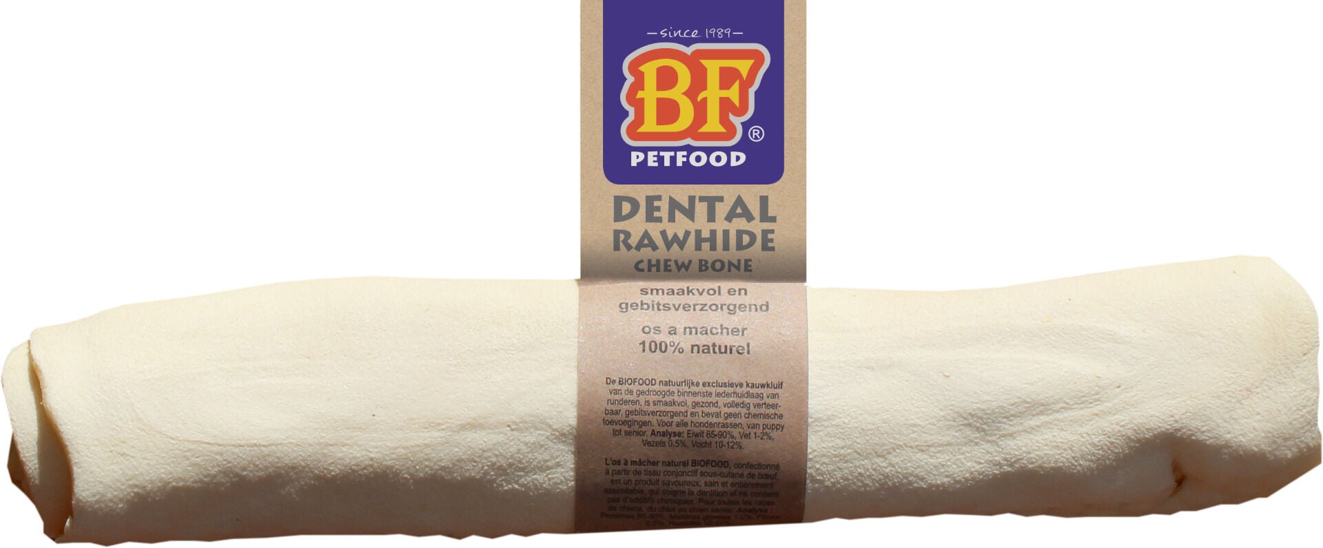 BF Petfood Kauwrol Dental - Hondensnack - 1 Stuks - dental - L BF Petfood Kauwrol Dental - Hondensnack - 1 Stuks - dental - L