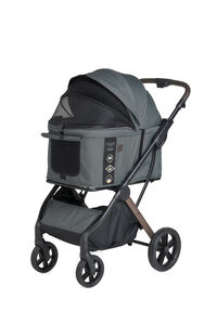 Fikago Agile 2 - tot 30 kg - Hondenbuggy - Vintage Groen - 110x97x59 cm