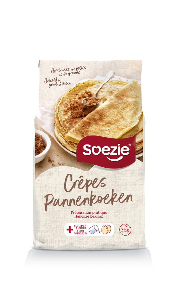 Soezie Mix voor pannenkoeken - Bakmixen - 1 Kilogram Soezie Mix voor pannenkoeken - Bakmixen - 1 Kilogram