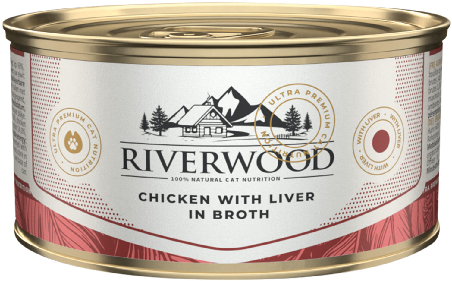 Riverwood Blik - Kattenvoer - 85 Gram
