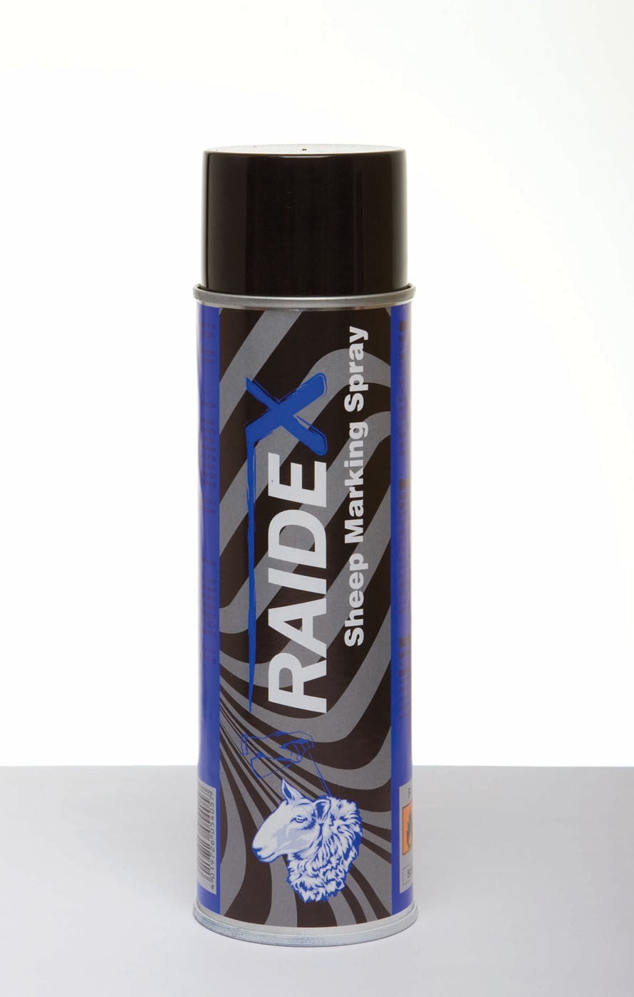 Raidex - Merkspray - 500 Milliliter - Blauw Raidex - Merkspray - 500 Milliliter - Blauw