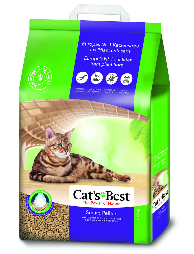 Cat's best Smart Pellets - Kattenbakvulling - 20 Liter Cat's best Smart Pellets - Kattenbakvulling - 20 Liter