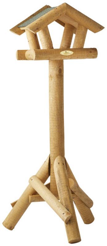 Vogelbescherming Gazebo - Voederhuis op paal - Bruin Vogelbescherming Gazebo - Voederhuis op paal - Bruin