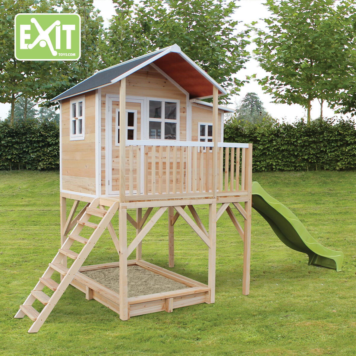 EXIT Loft 750 - Speelhuisje - Wit - Hout