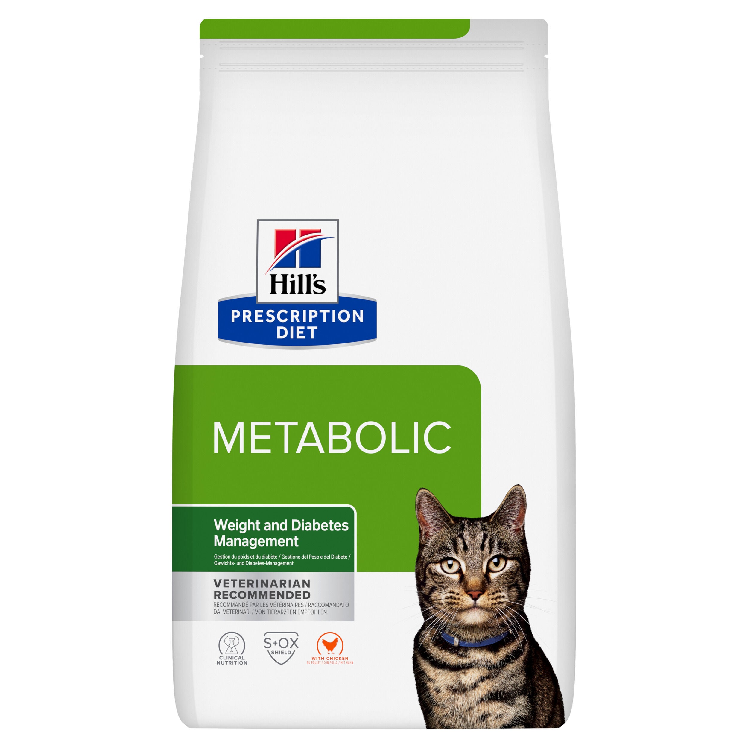 Hill's Prescription Diet Metabolic - Kattenvoer - 3000 Gram - kip Hill's Prescription Diet Metabolic - Kattenvoer - 3000 Gram - kip