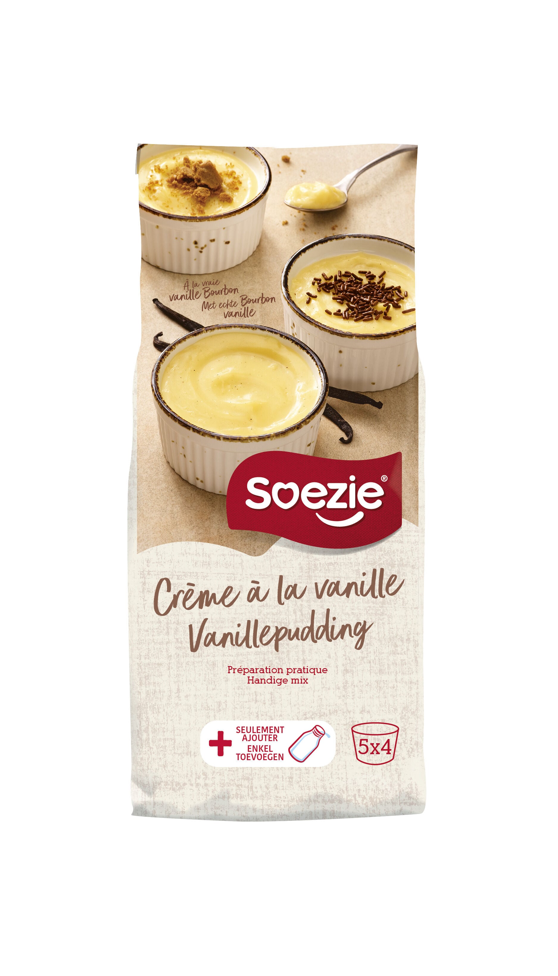 Soezie Vanillepudding - Gebak en dessert