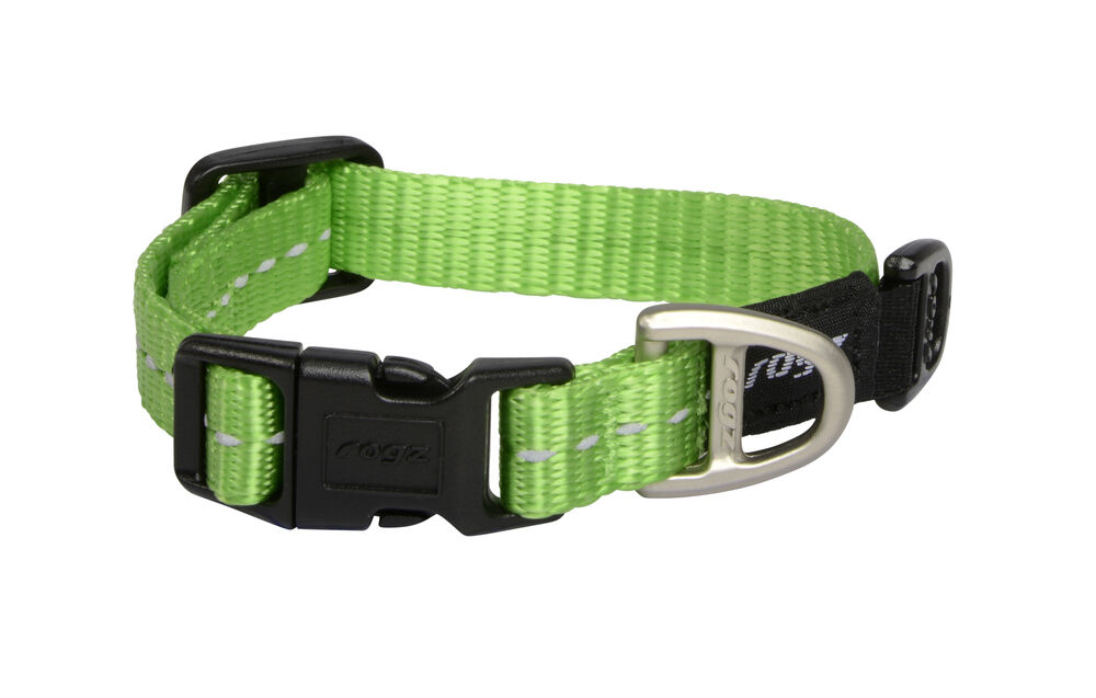 Rogz Utility - Halsband Hond - groen - 16 tot 22 cm Rogz Utility - Halsband Hond - groen - 16 tot 22 cm