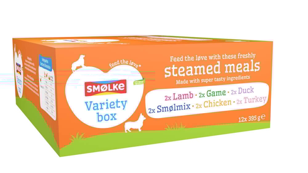 Smolke Variety Box Steamed Meals - Hondenvoer