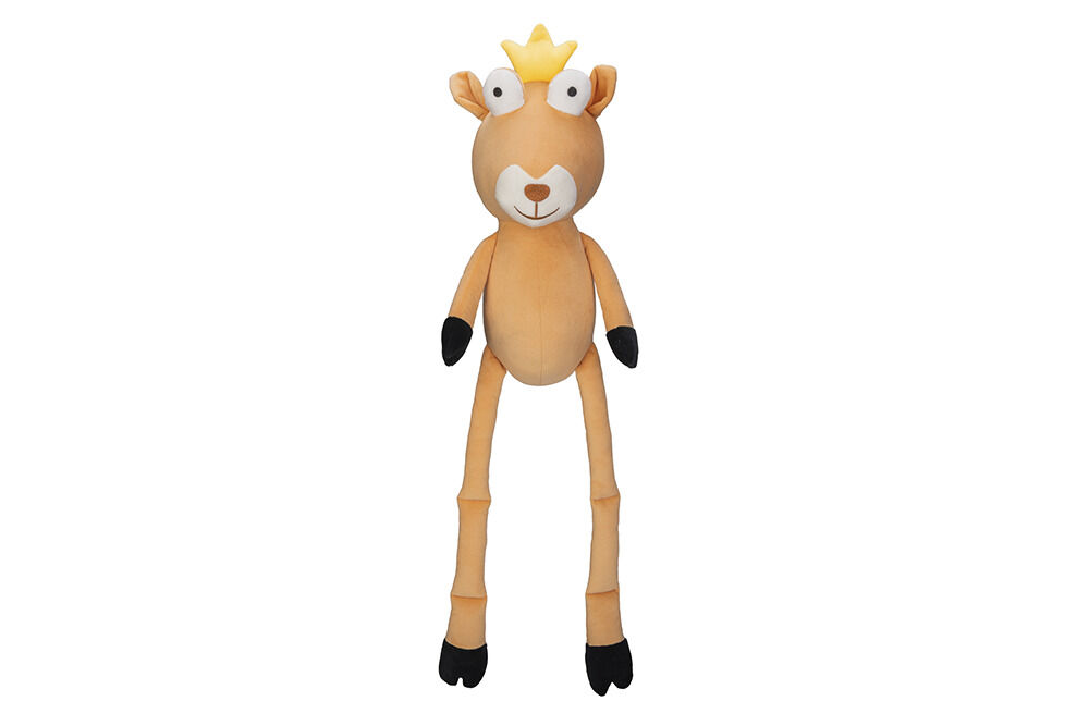 Beeztees Pluche Hert Bambi - Knuffel - Hondenspeelgoed