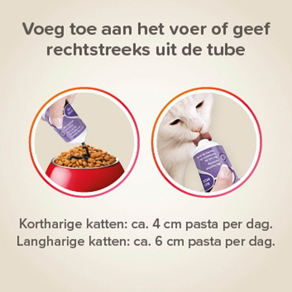 Beaphar Duo - Active Met Malt  - Haarbalpasta - 100 Gram - 17.5x5x3.5 cm