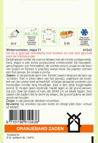 Oranjeband zaden Winterwortelen Elegance F1 - Groentezaden