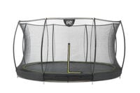 EXIT Silhouette Inground met Net - Trampoline - Zwart - 427 cm