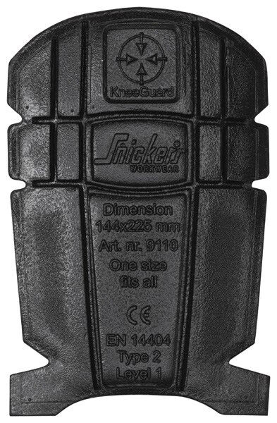 Snickers 9110 - Kniebeschermer - 2 stuks - zwart