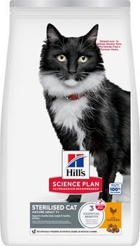 Hill's Science Plan Senior Sterilised - Kattenvoer - 1.5 Kilogram - kip
