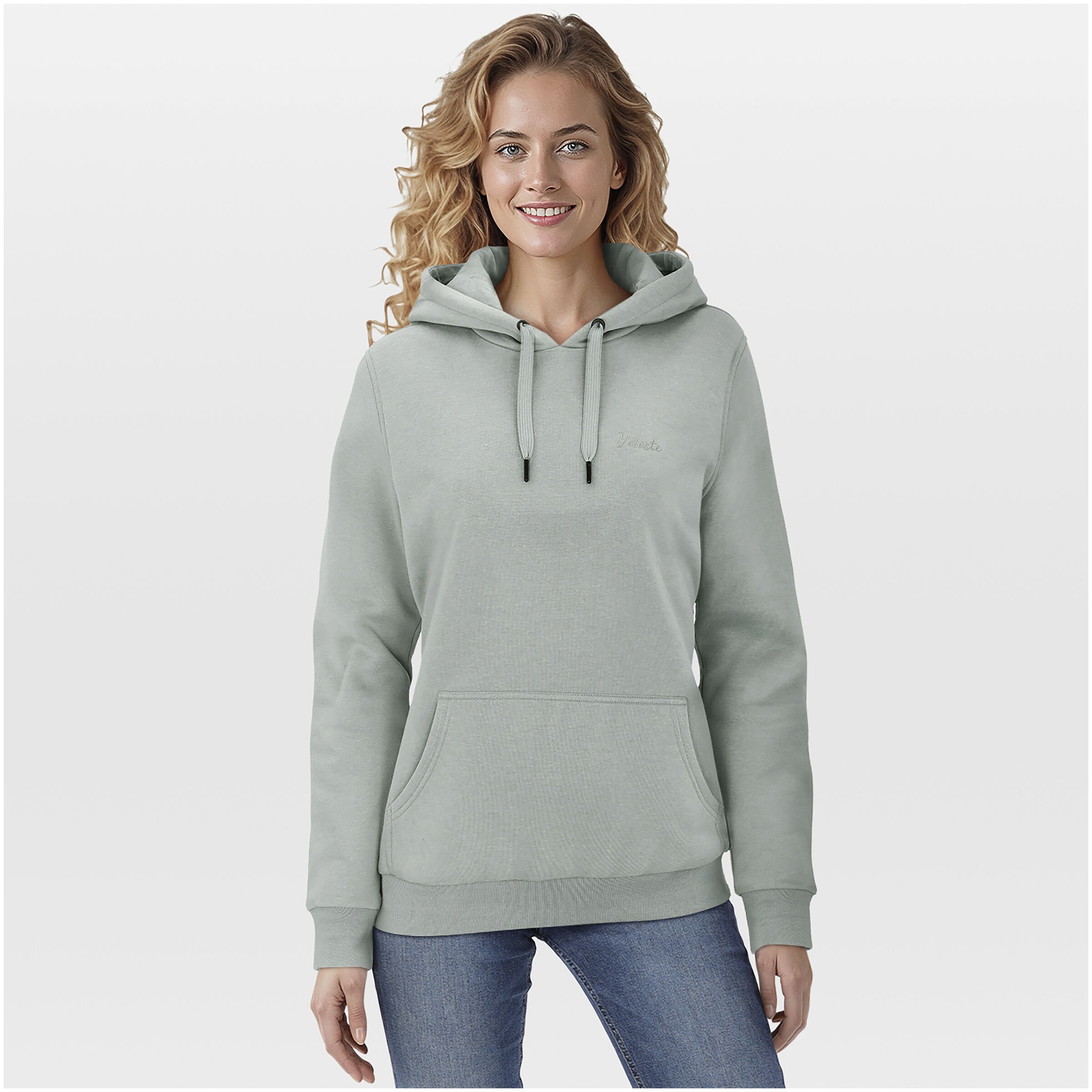 VELESTE Seya - Hoodie - Groen - 40 VELESTE Seya - Hoodie - Groen - 40