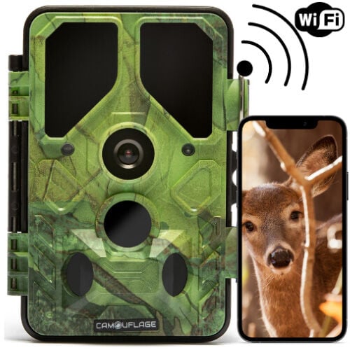 Camouflage EZ45 - Wildcamera met Wifi