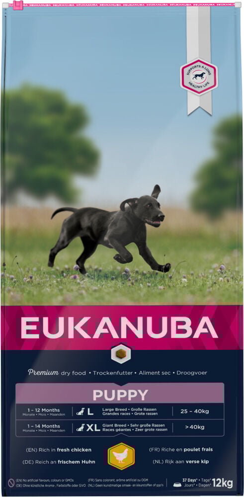Eukanuba Growing Puppy Large - Hondenvoer - 12 Kilogram - kip