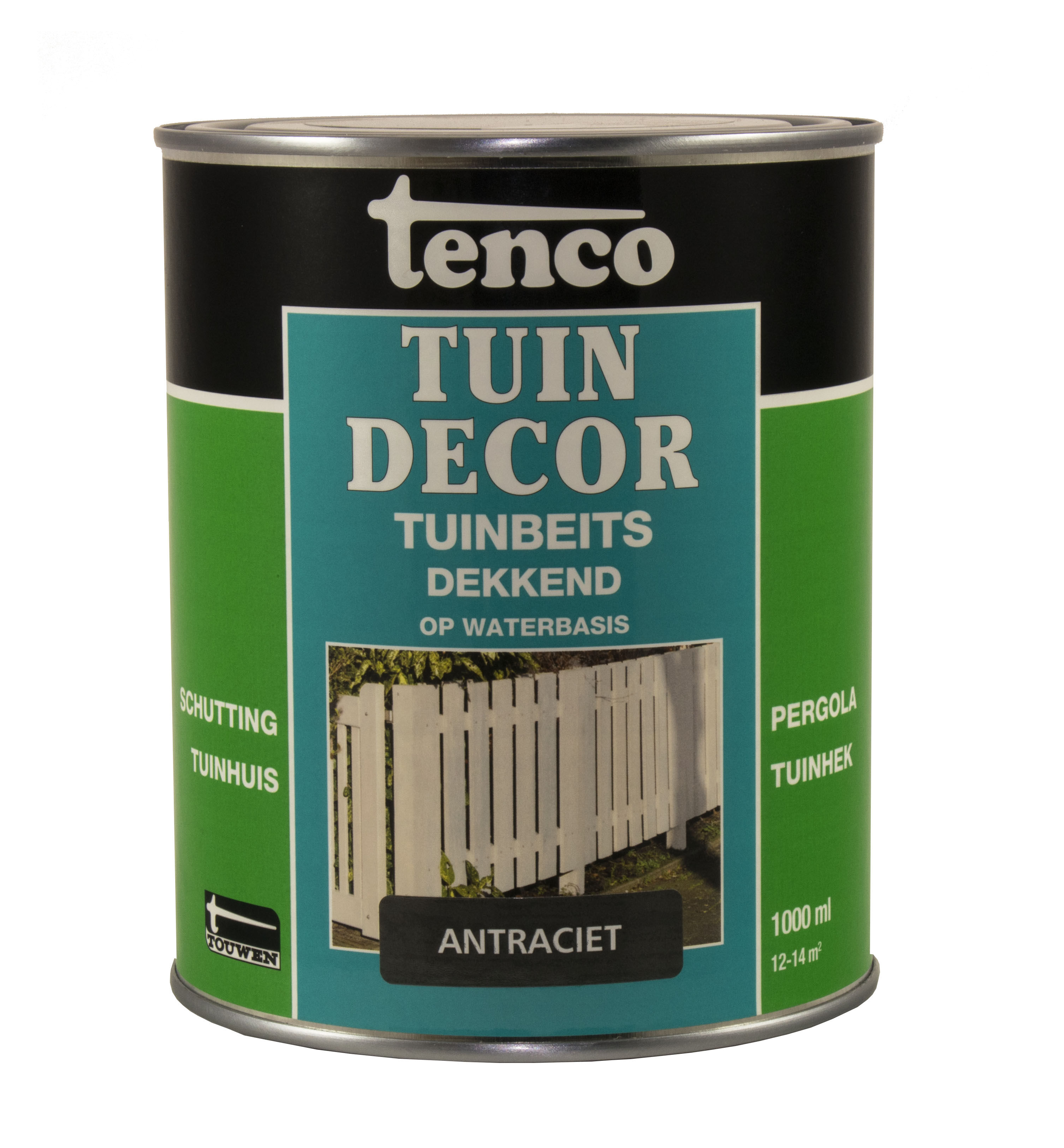 Tenco - Tuindecor - 1 Liter - Antraciet