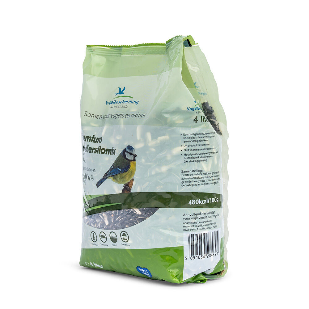 VBN Premium - Voedersilomix - Tuinvogelvoer - 4 Liter