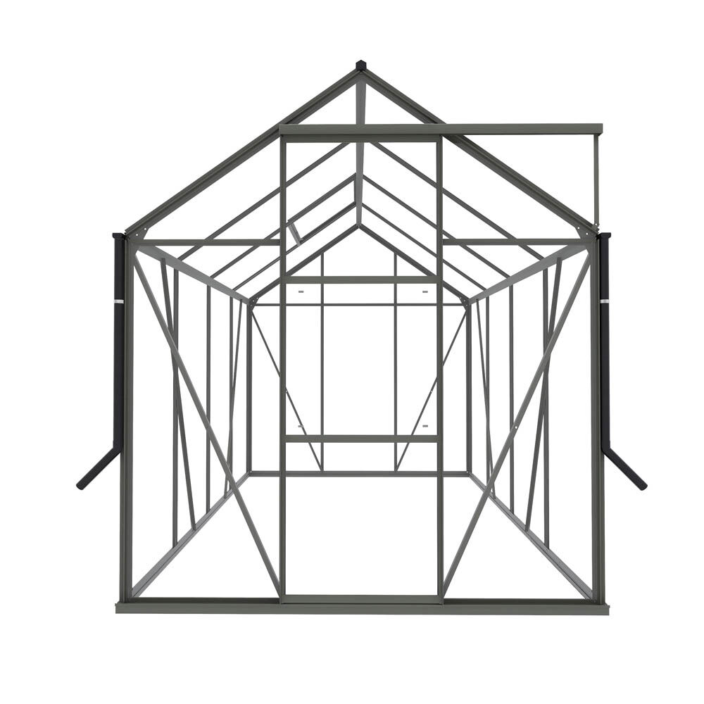 Royal Well Kate II - Tuinkas - Groen - 217x192x253 cm - Veiligheidsglas