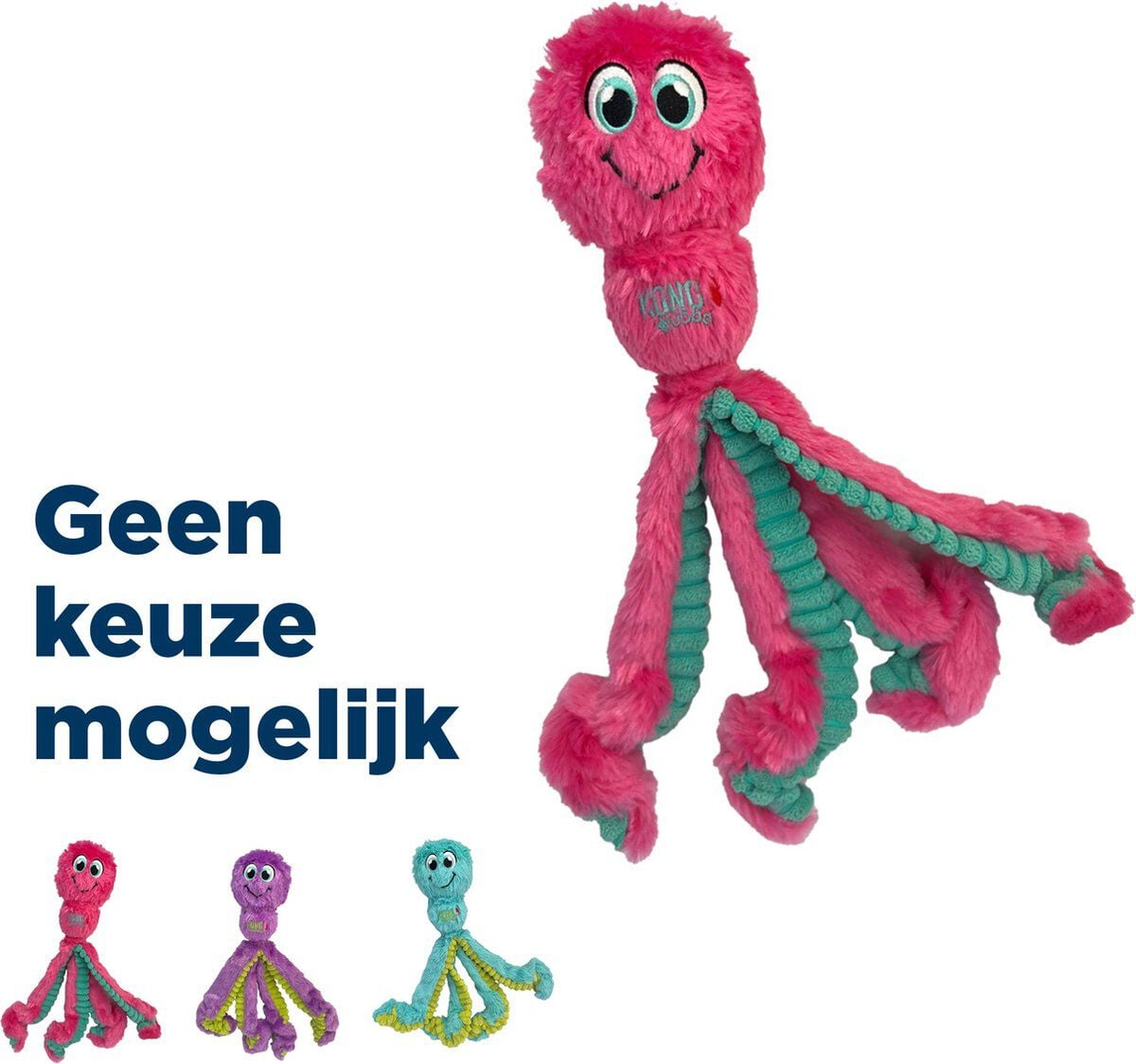 Kong Wubba Octopus - Knuffel - Hondenspeelgoed Kong Wubba Octopus - Knuffel - Hondenspeelgoed