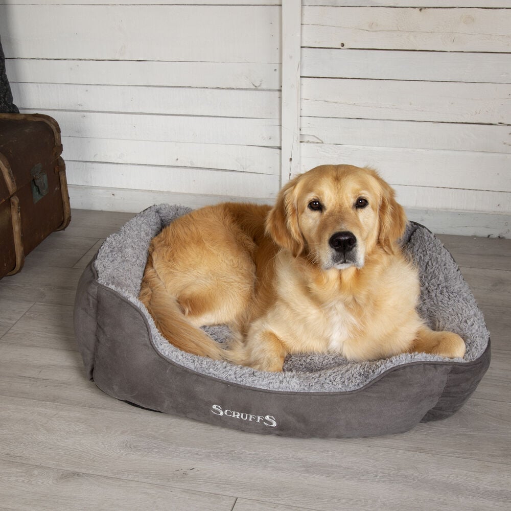 Scruffs Cosy Box Bed - Hondenmand - grijs - 1x60x75 cm - L