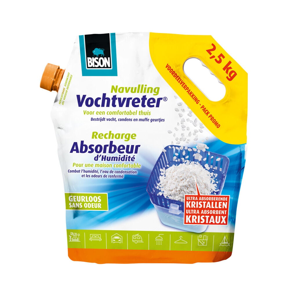 Bison Navulzak Neutraal - Vochtvreter
