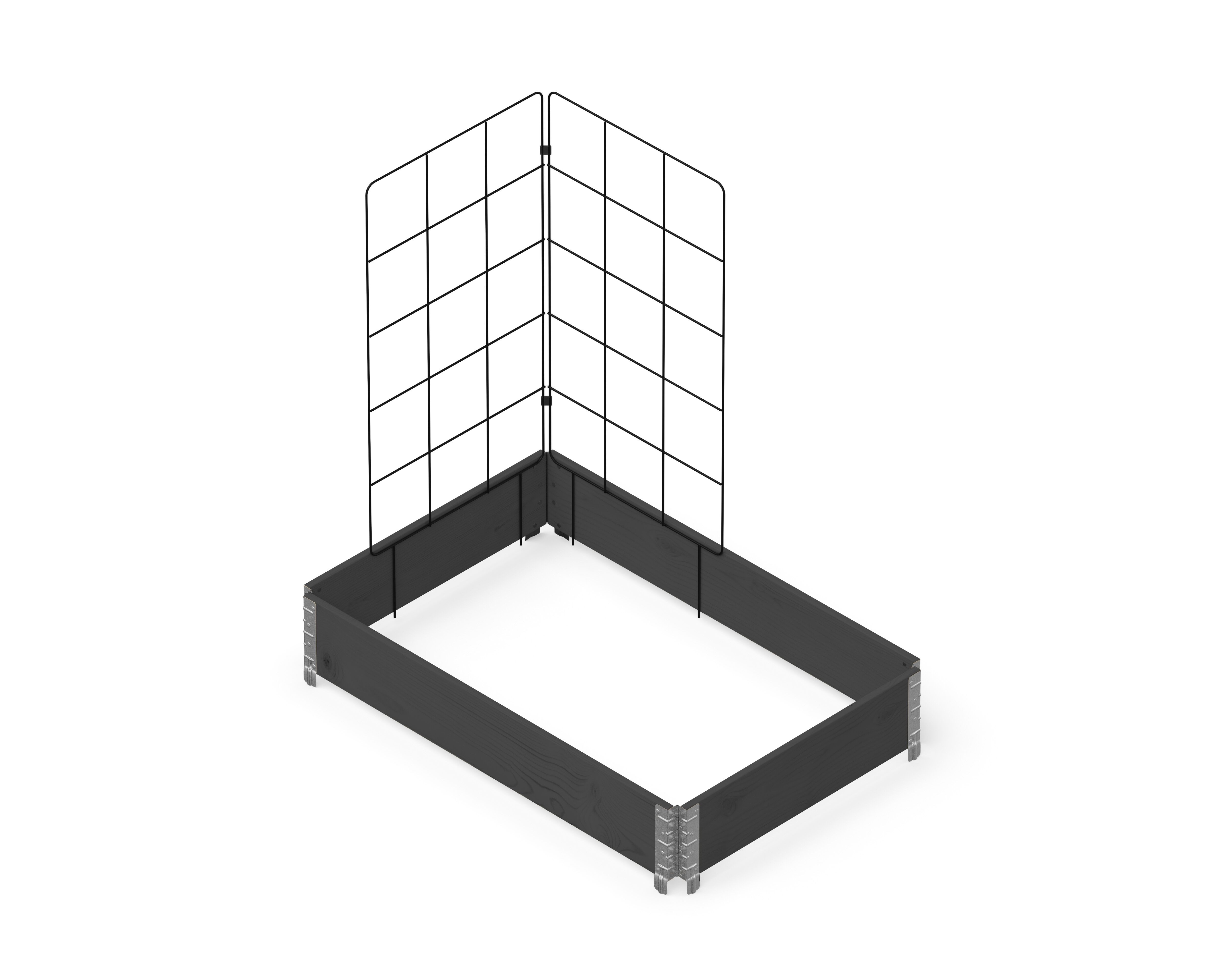 Upyard - Klimrek - Zilver - 117x110x0.1 cm