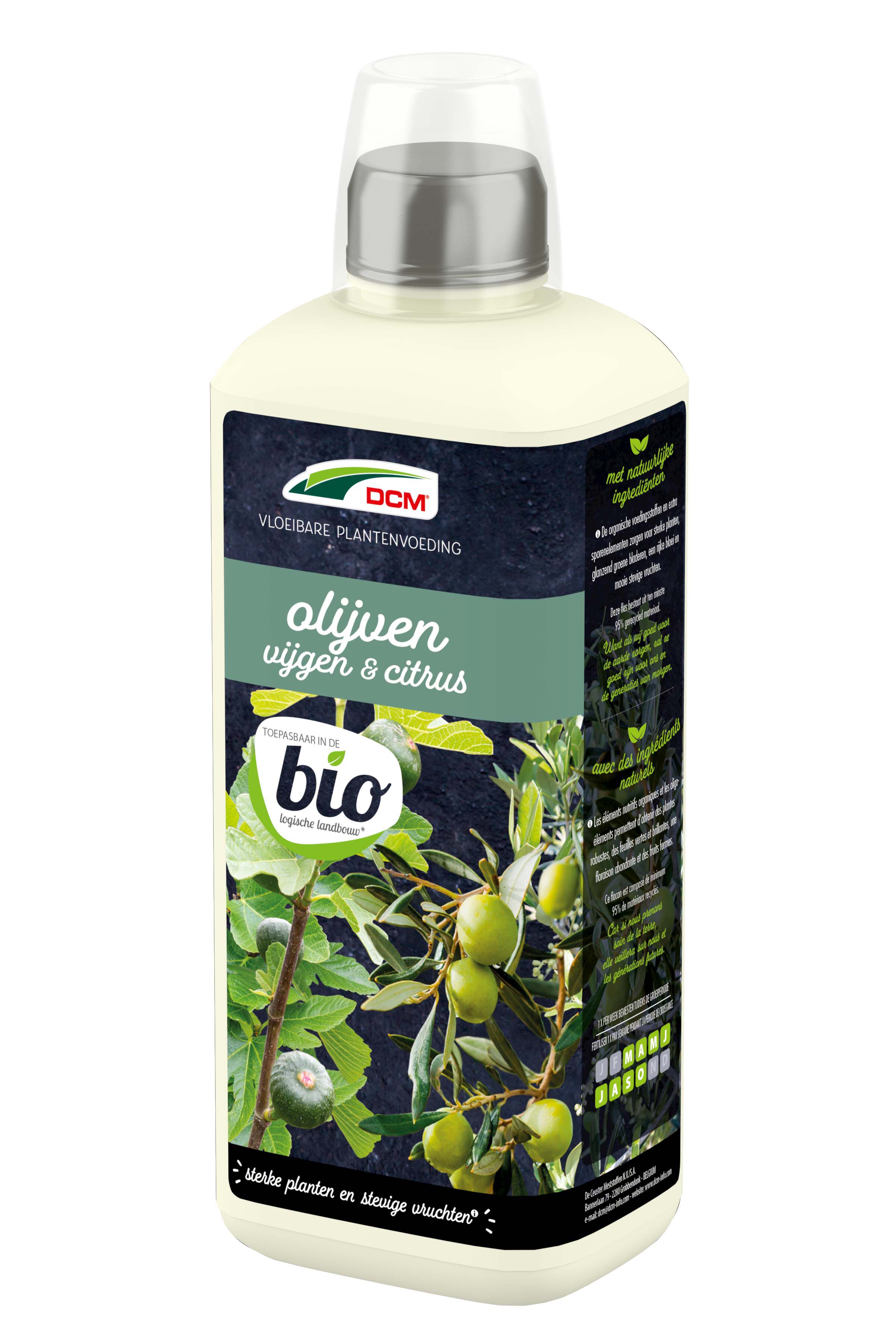 DCM Vloeibare Meststof Olijven, Vijgen & Citrus - Siertuinmeststof