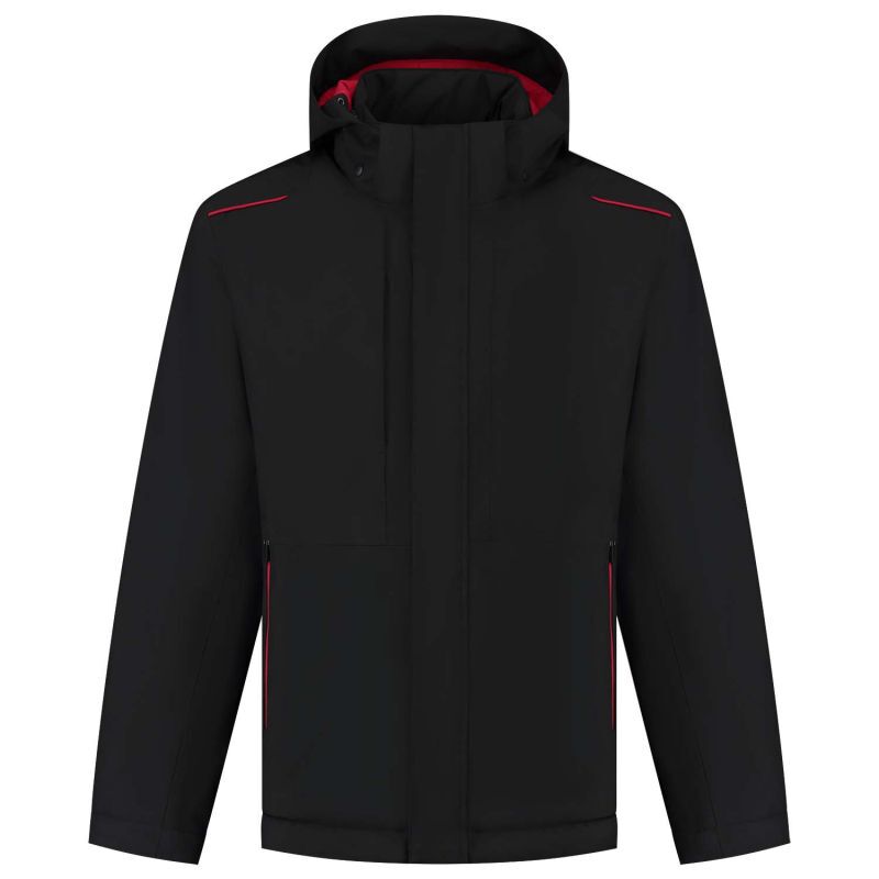 Tricorp Winter Tech Shell Accent 402703 - Werkjas - Rood - 2XL Tricorp Winter Tech Shell Accent 402703 - Werkjas - Rood - 2XL