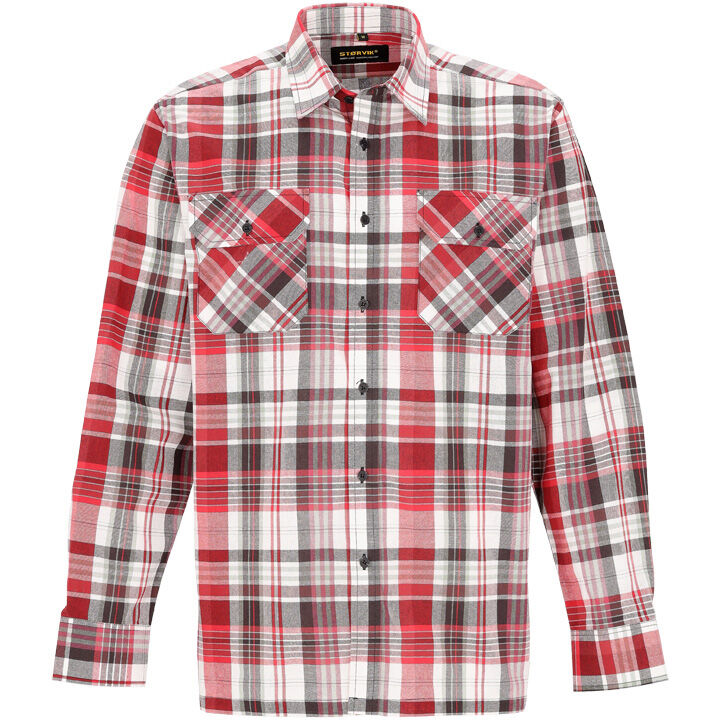 Störvik Egersund - Overhemd - Rood - M