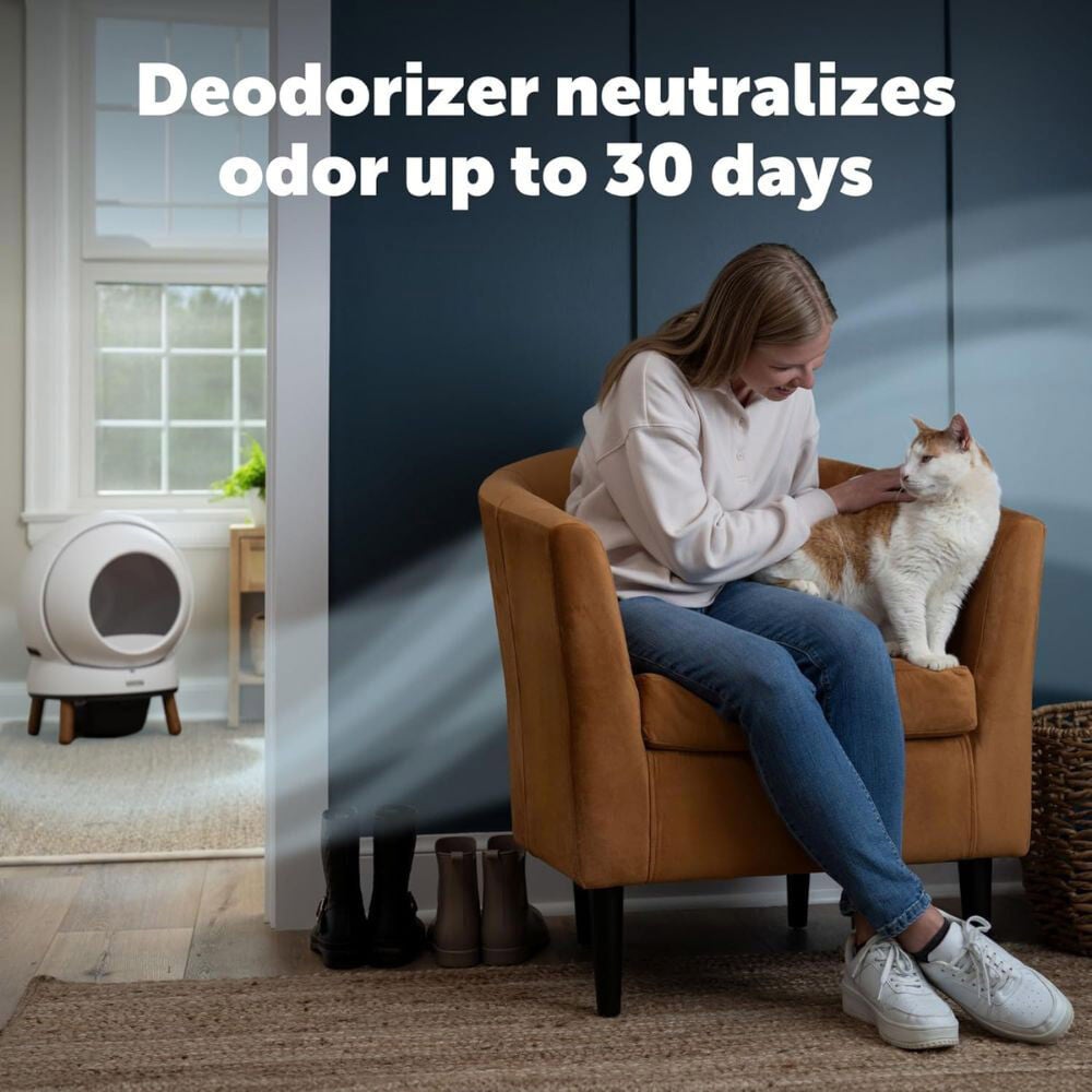 Petsafe ScoopFree® SmartSpin™ - Deodorizer - Filter  voor automatische kattenbak  - 2 Pack - Wit