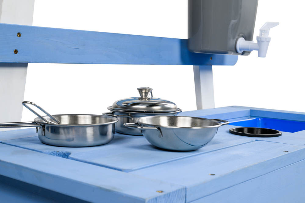 Swing King Mud - Speelkeuken - 6 Kilogram - Blauw - Hout